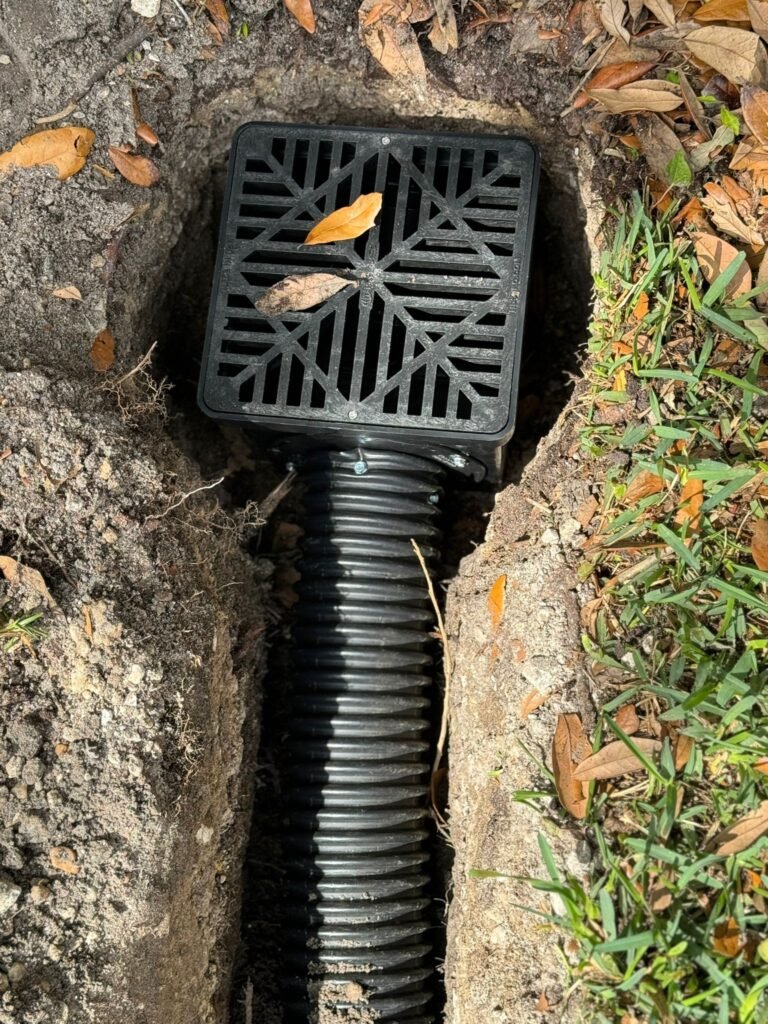 French Drain Installation